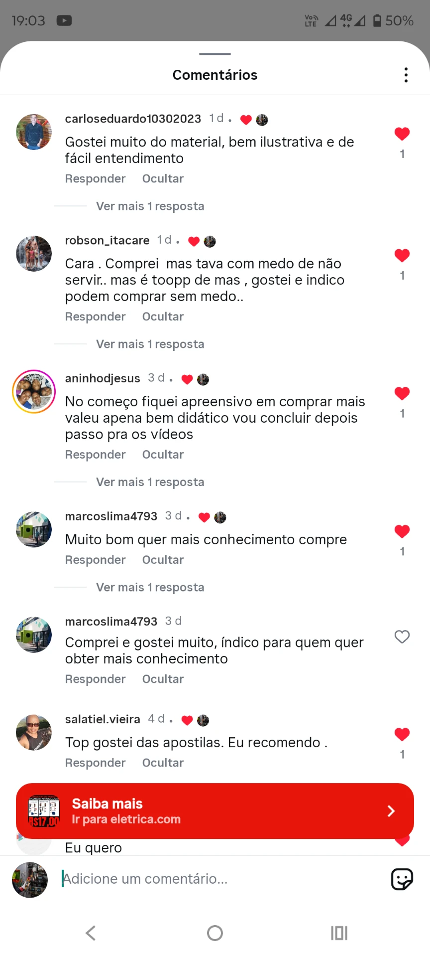 Depoimento real 2